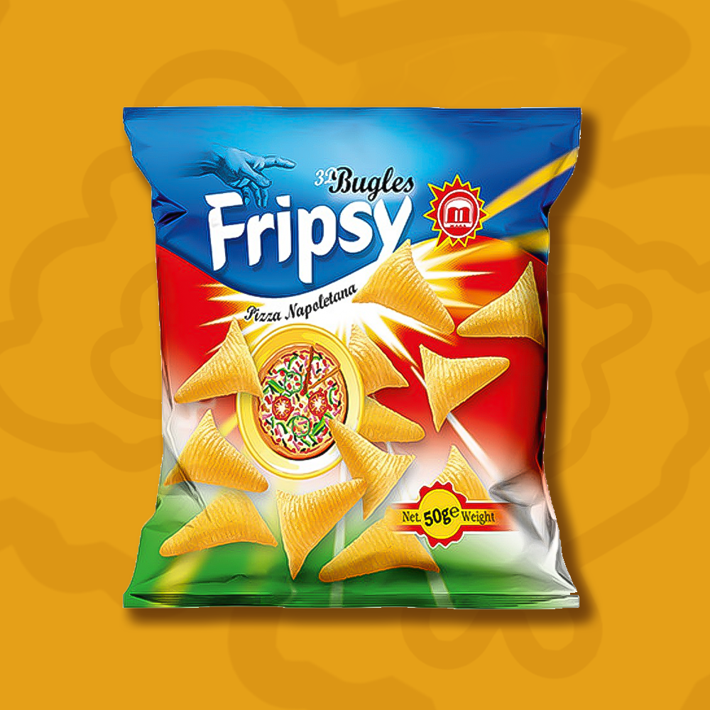 Fripsy Bugles Pizza Sticks 50g