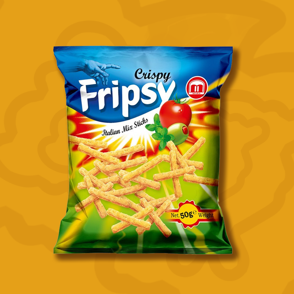 Fripsy Italian Mix Sticks 50g