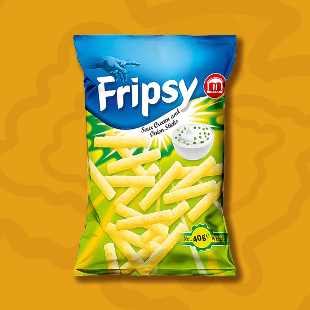 Fripsy Sour Cream Onion Sticks 40g