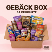Gebäck Box 14-teilig – Internationaler Kuchen-, Mochi- & Gebäck-Mix (Kopie)