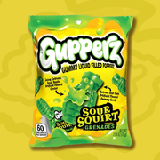 Gupperz Gummy Popperz Sour Squirt Grenades - 72g