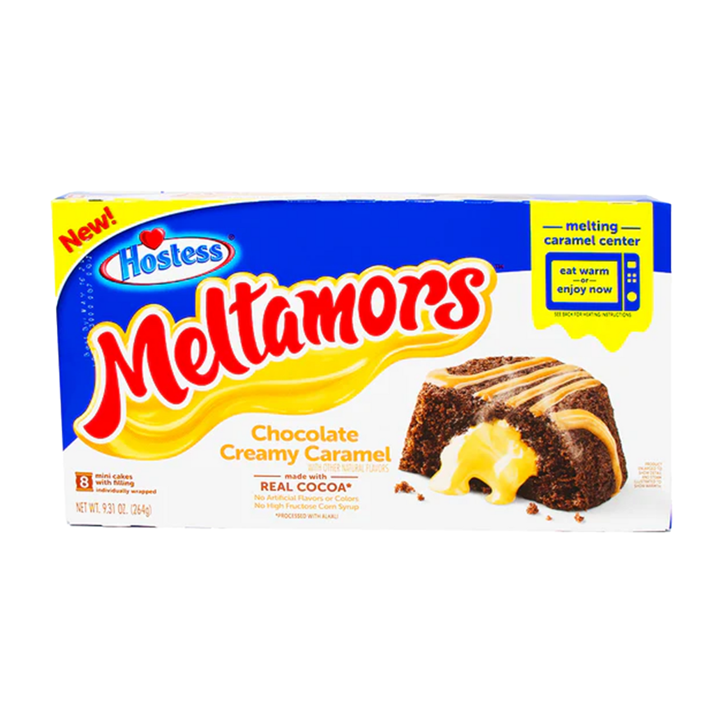 Hostess Meltamors Chocolate Creamy Caramel 264g