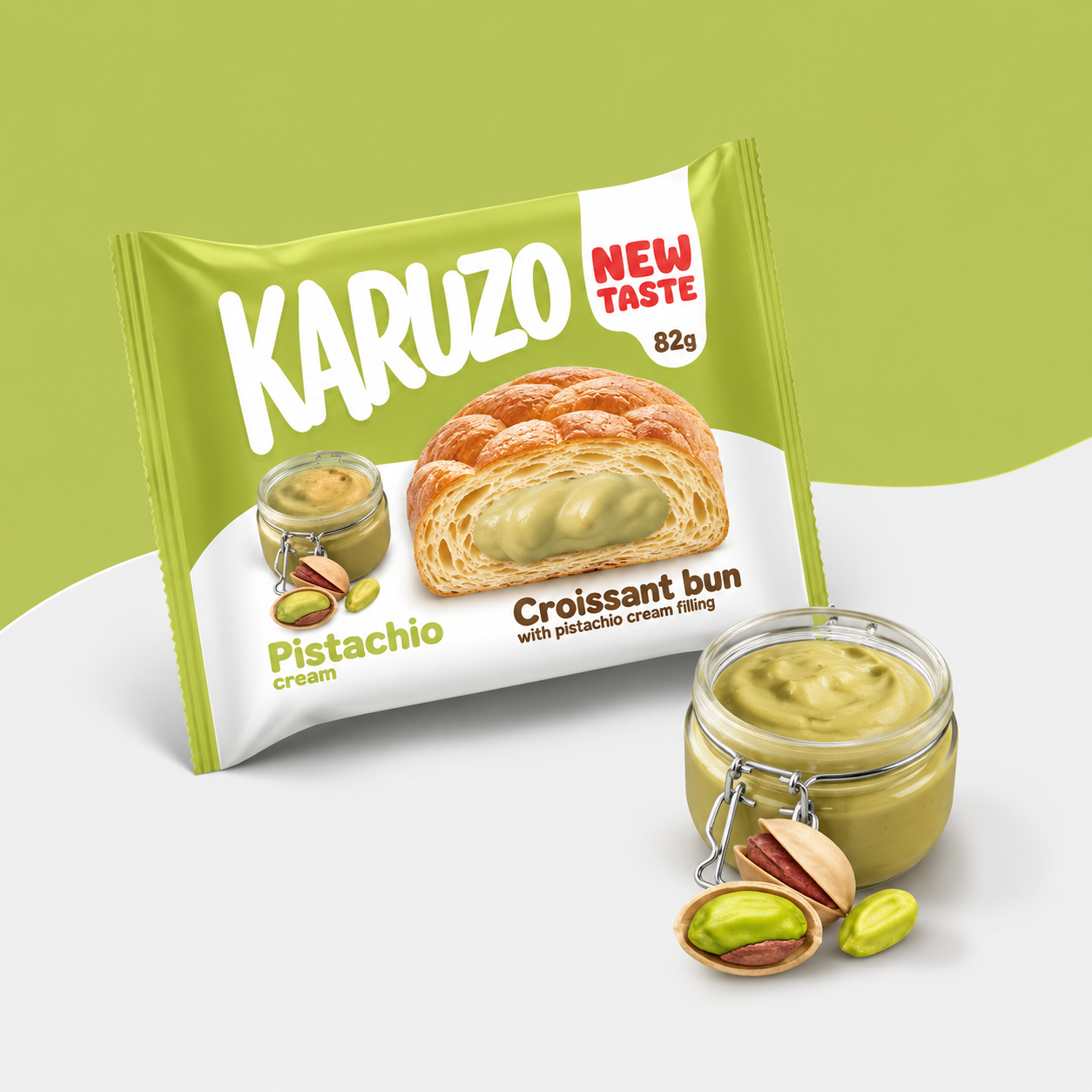Karuzo Croissant Pistaziencreme