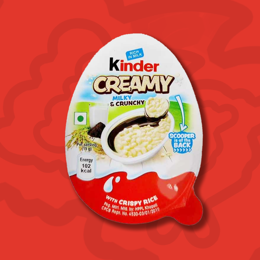 Kinder Creamy Milky & Crunchy - 19g