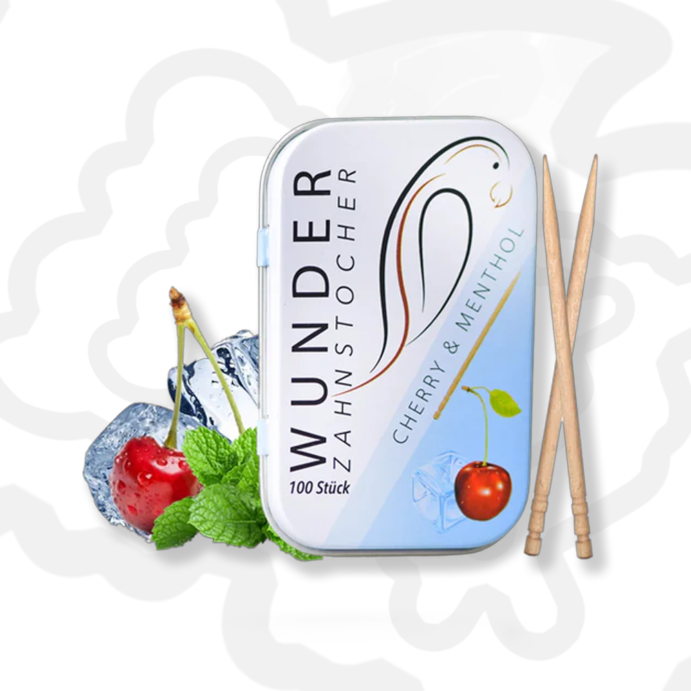 Wunder Zahnstocher Metalldose – alle Sorten 🍏🫐🍑