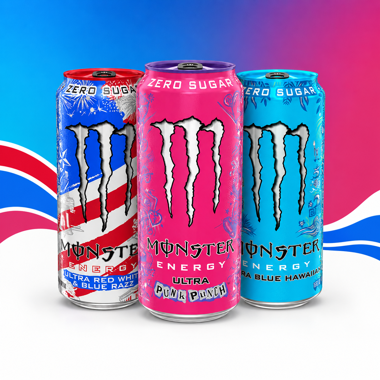 Monster Energy Bundle – Sparset mit verschiedenen Sorten, Energy Drink Set