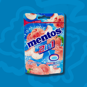 Mentos Duo Kyoho Peach & Soda - 45g