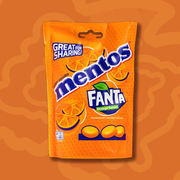 Mentos Fanta Orange Kaubonbons - 140g