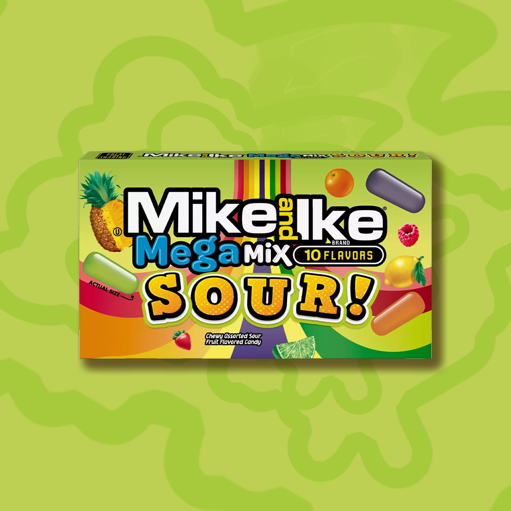 Mike & Ike Mega Mix Sour - 141g