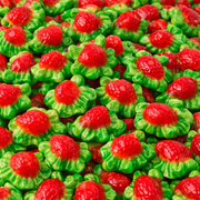 Mini Erdbeeren gefüllt