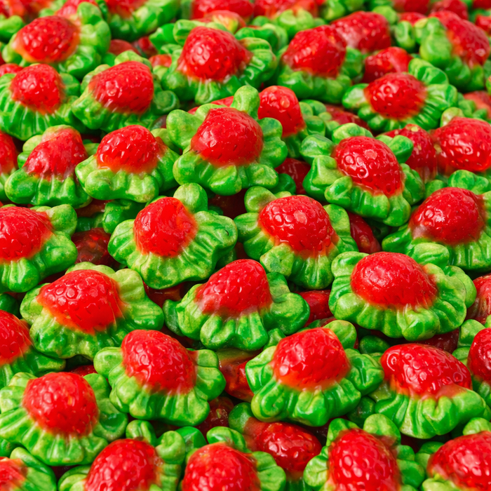 Mini Erdbeeren gefüllt