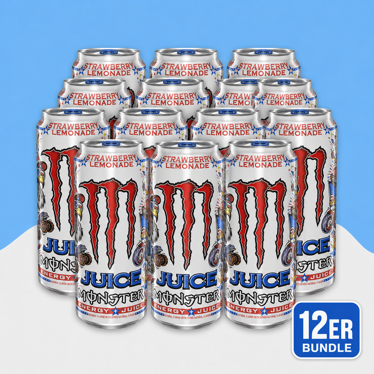 Monster Juice Strawberry Lemonade