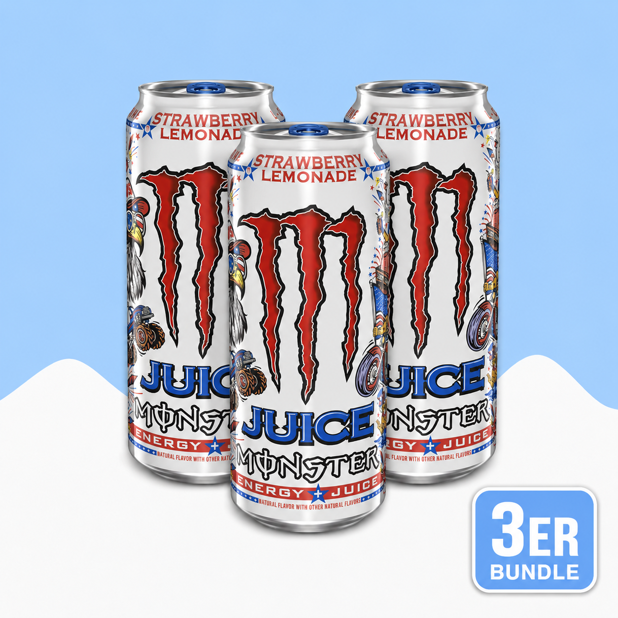 Monster Juice Strawberry Lemonade