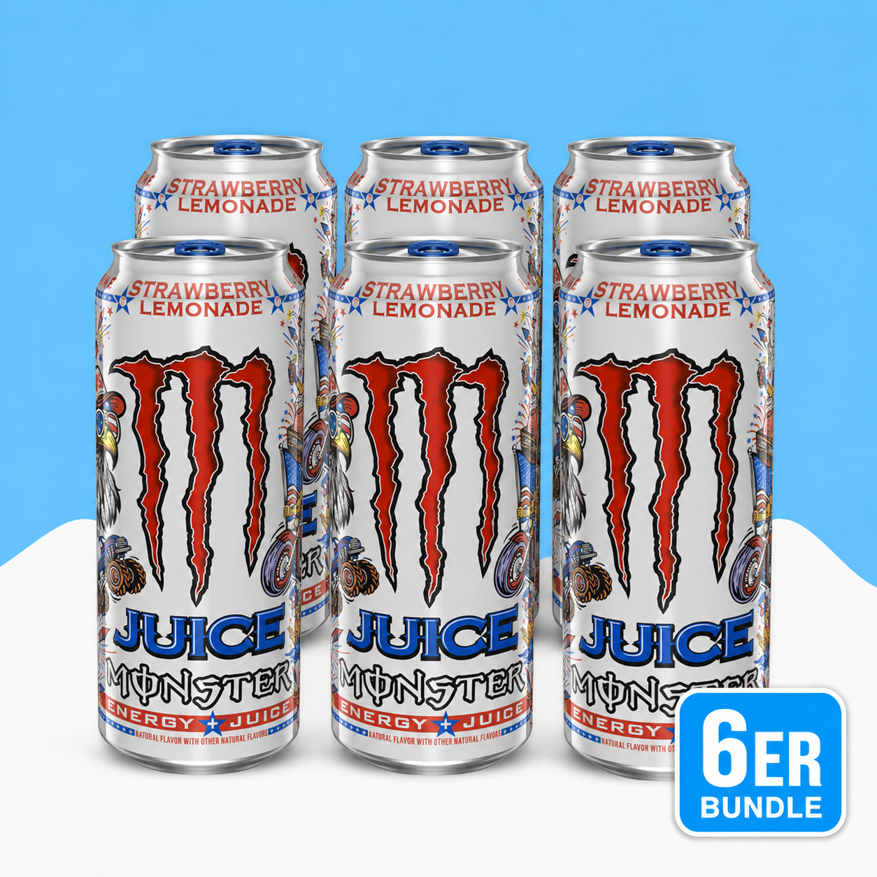 Monster Juice Strawberry Lemonade