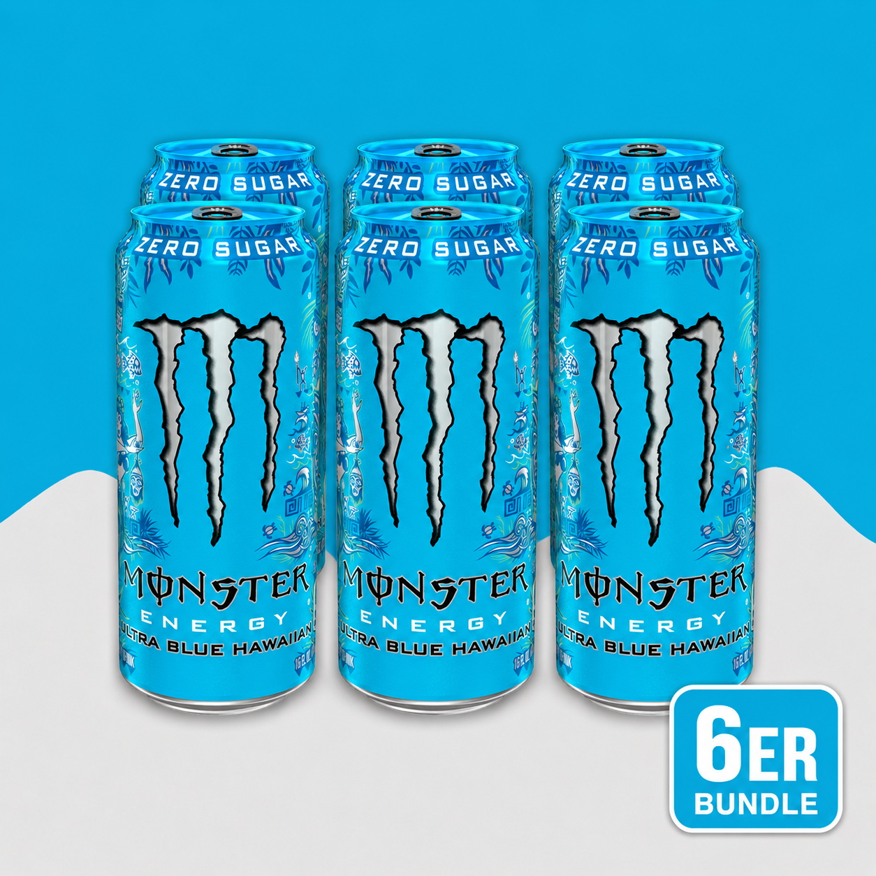 Monster Ultra Blue Hawaiian Zero