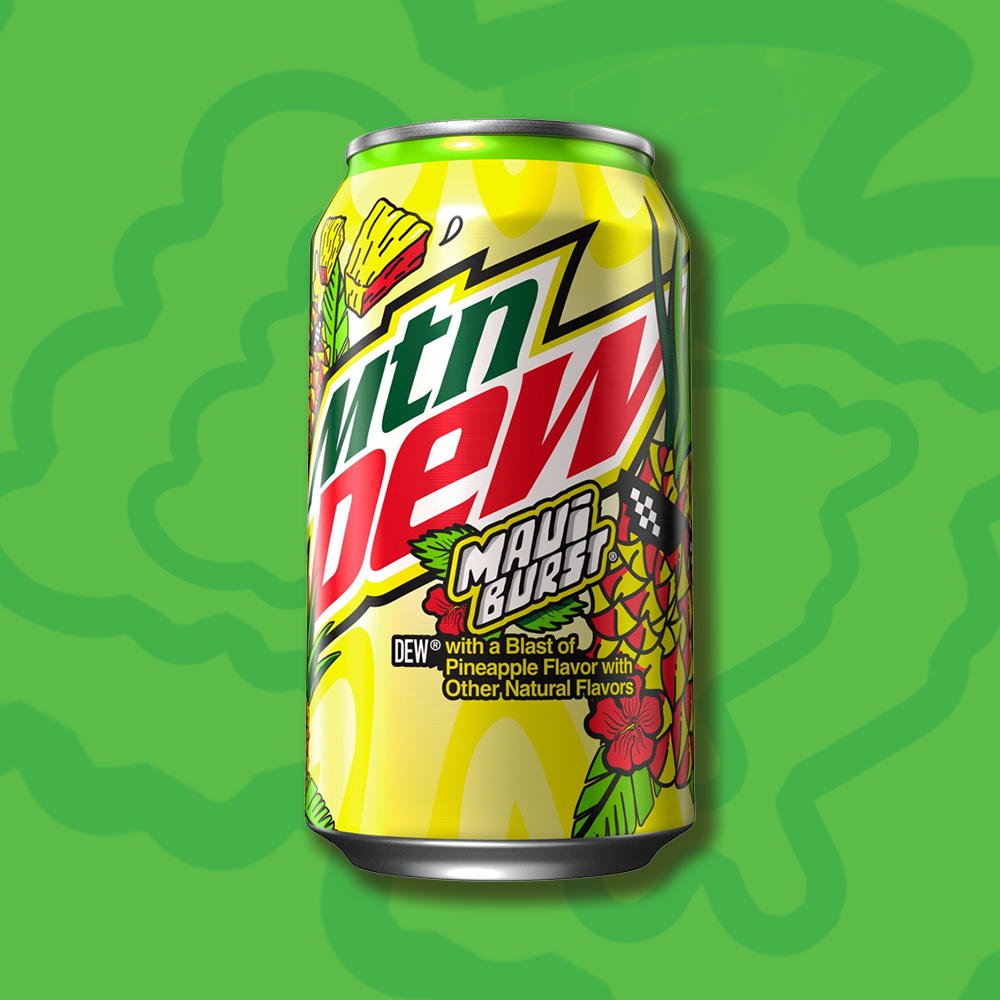 Mountain Dew Maui Burst 355ml