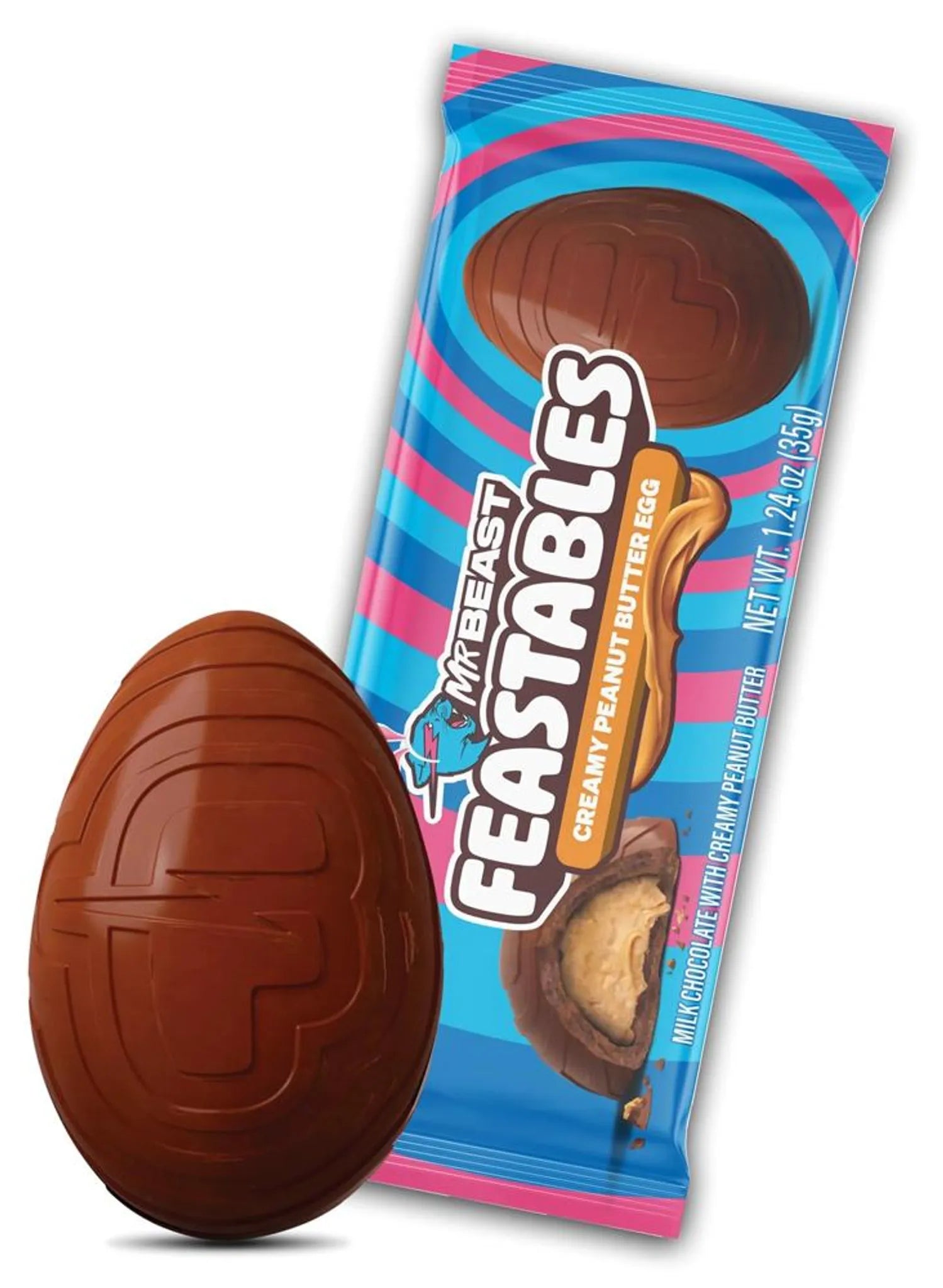 Feastables Peanut Butter Egg