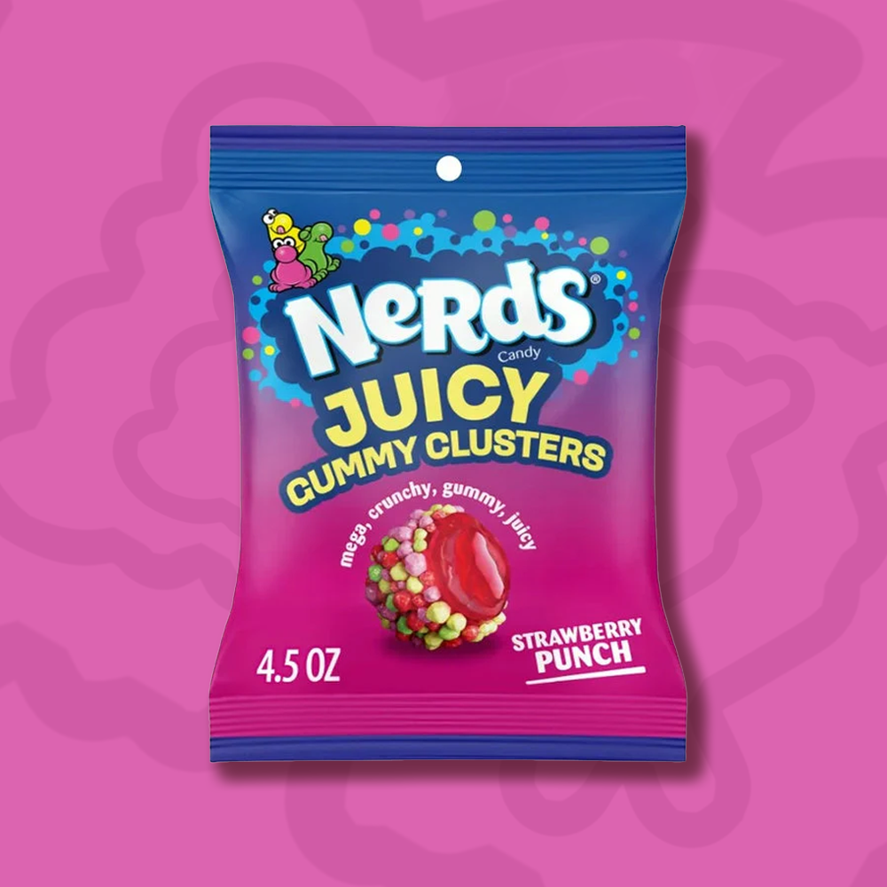 Nerds Juicy Clusters – 127g