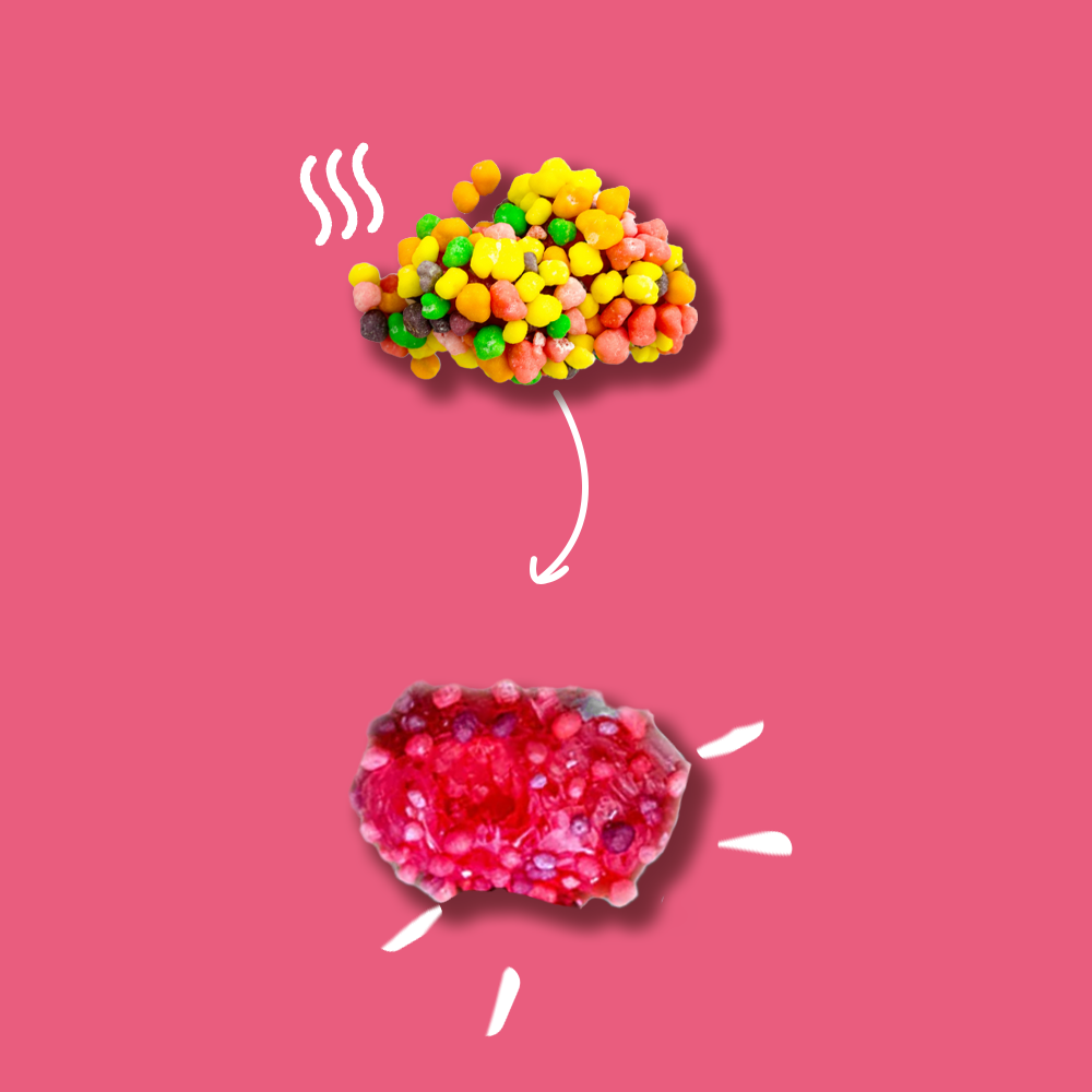 Gefriergetrocknete Gummy Clusters