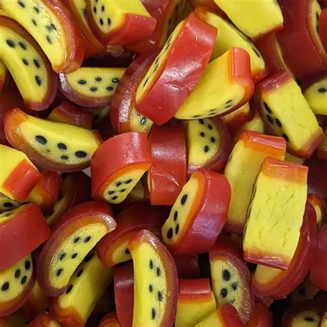 Passionsfrucht Scheiben