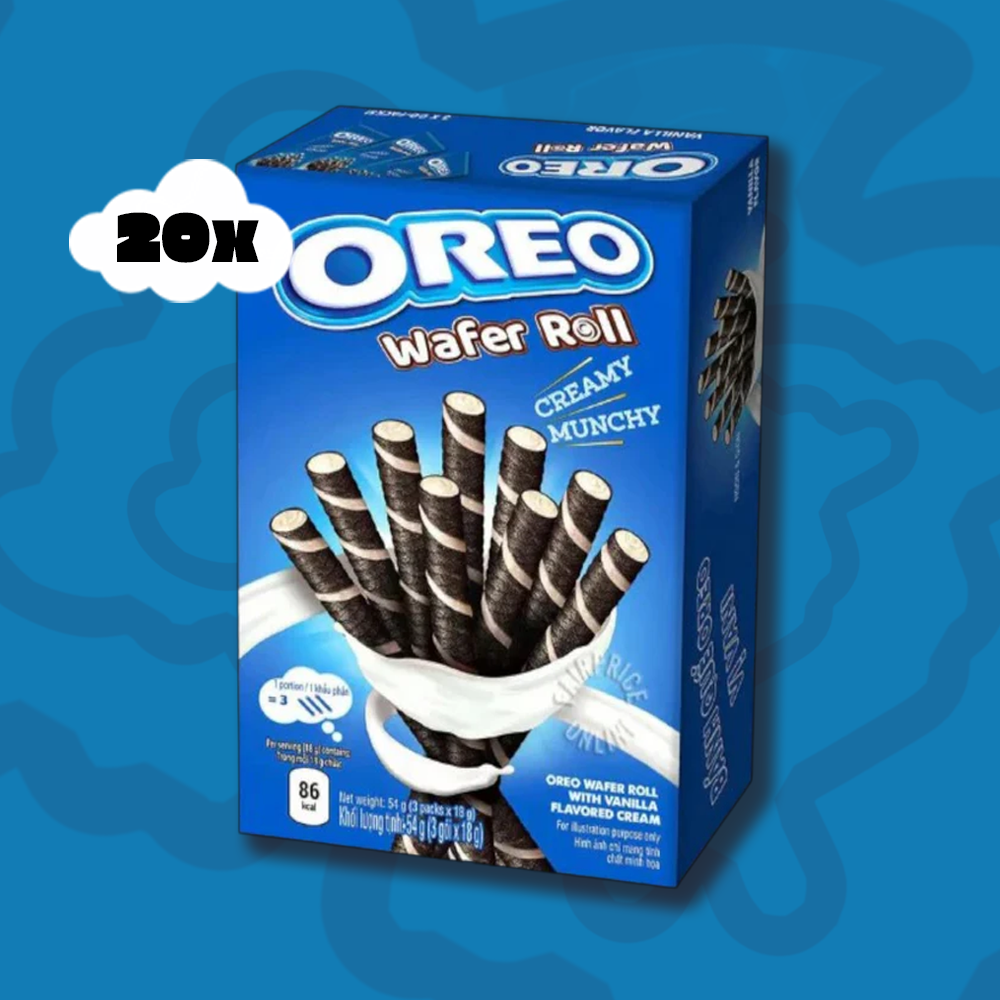 Oreo - Wafer Roll - Vanilla - ( 20er Box )