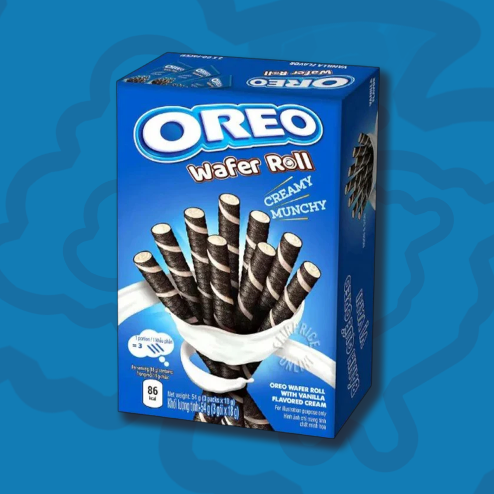 Oreo - Wafer Roll - Vanilla - 54g