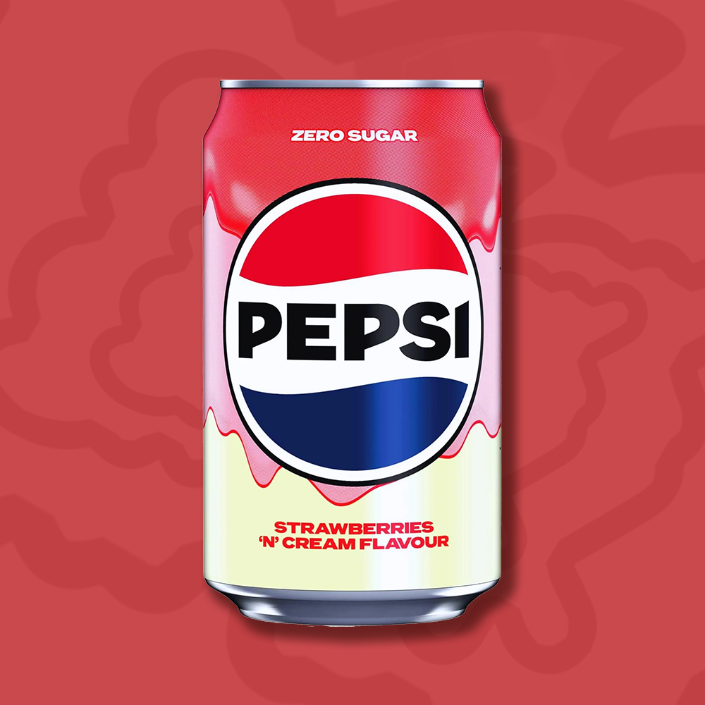 Pepsi Strawberry Cream Zero 330ml - inkl. Pfand