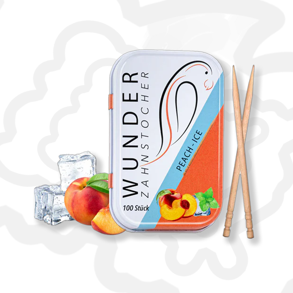 Wunder Zahnstocher Metalldose – alle Sorten 🍏🫐🍑