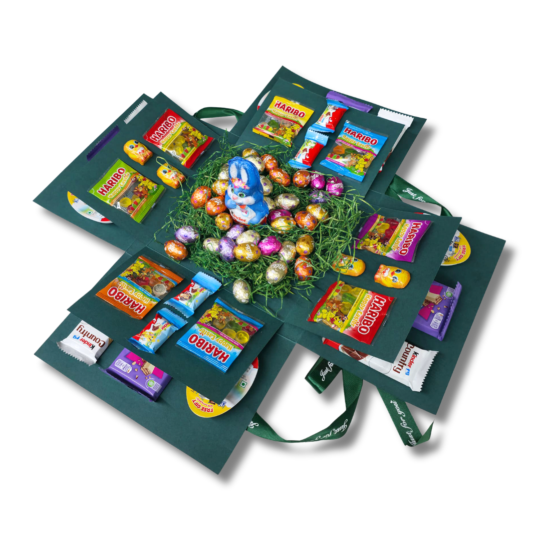 Oster Geschenkbox mit Süßigkeiten Mix