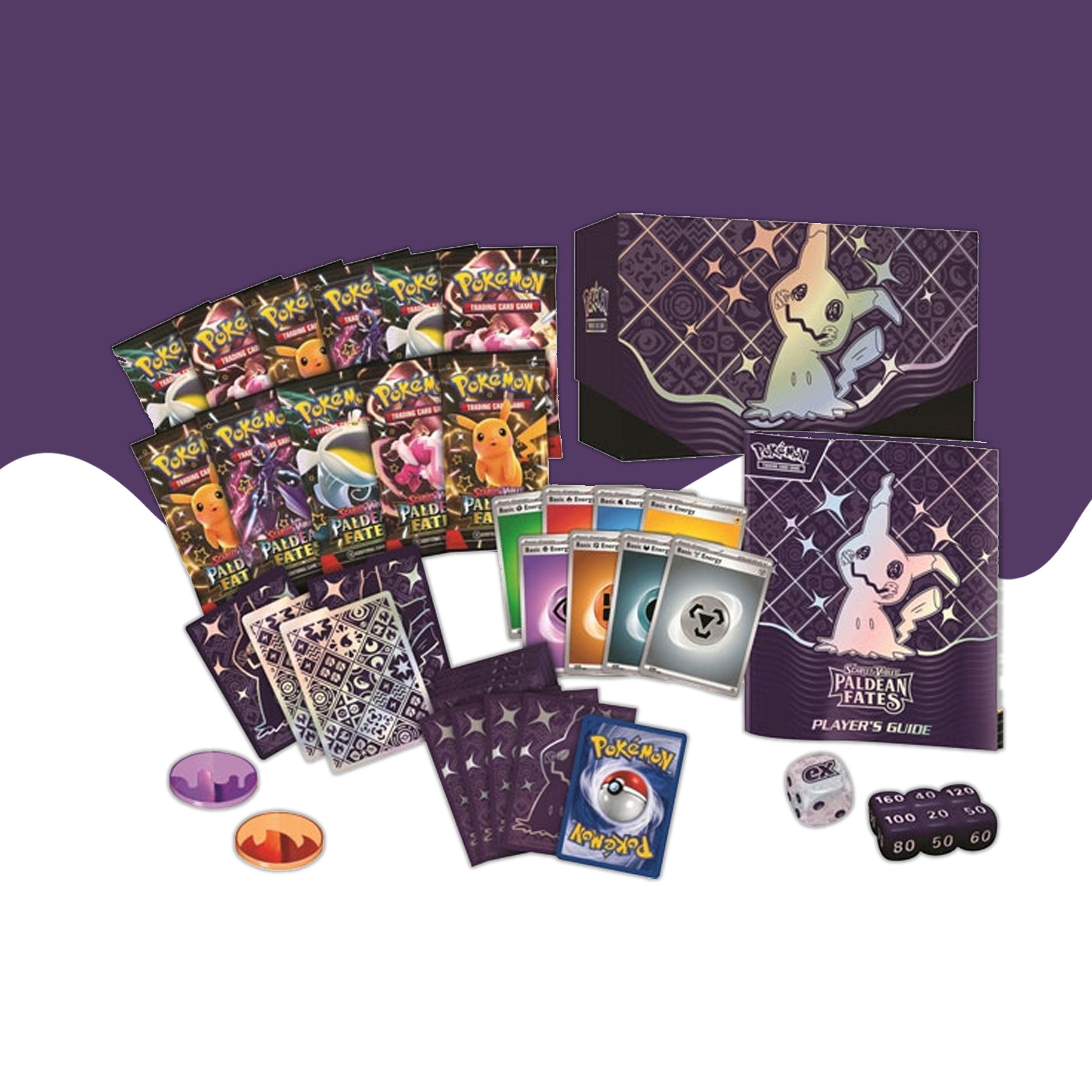 Pokémon Paldeas Schicksale Top Trainer Box Deutsch