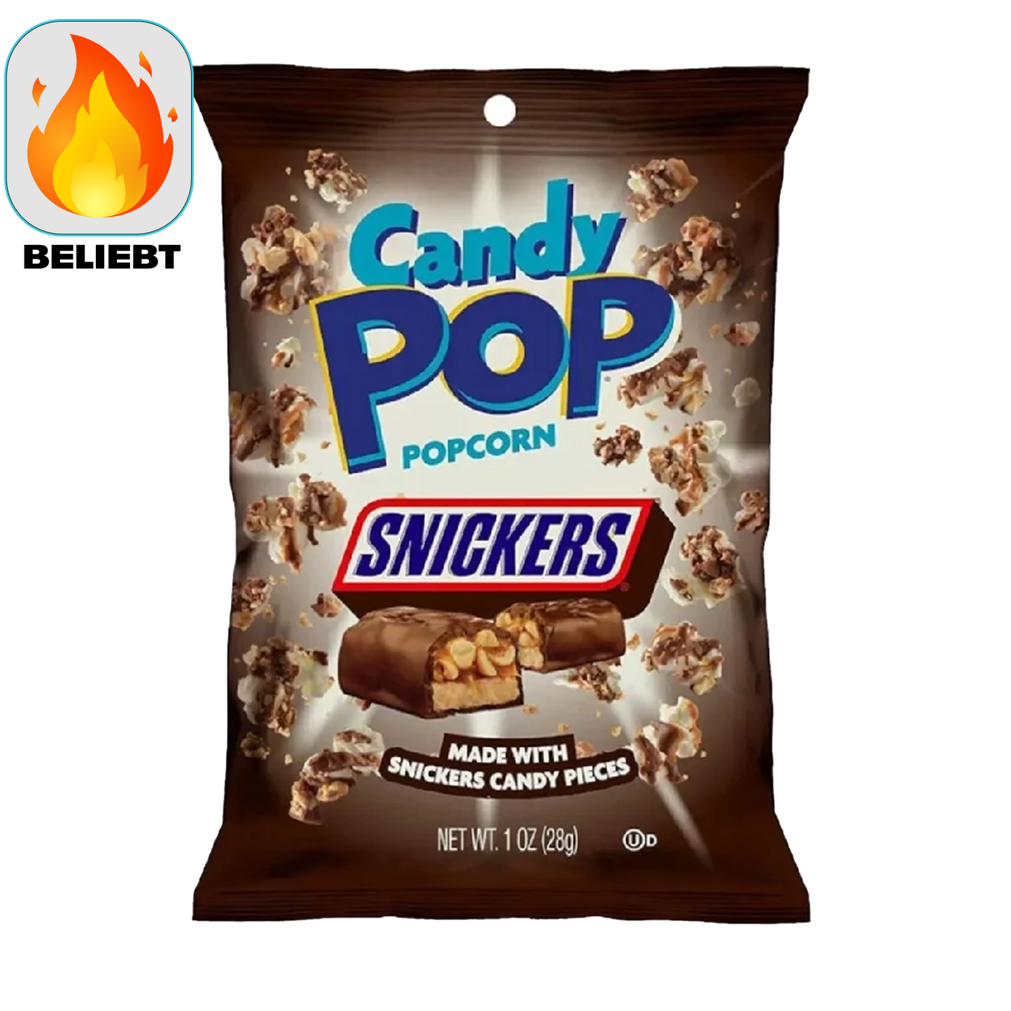 Candy Pop Popcorn Snickers  28g