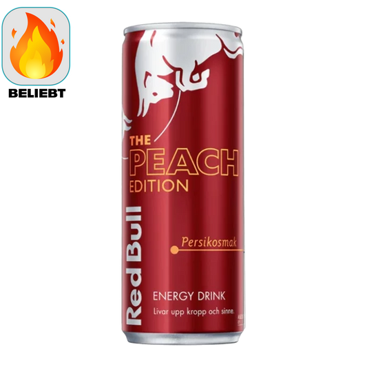 RED BULL - PEACH - 250ML - Snack Shark