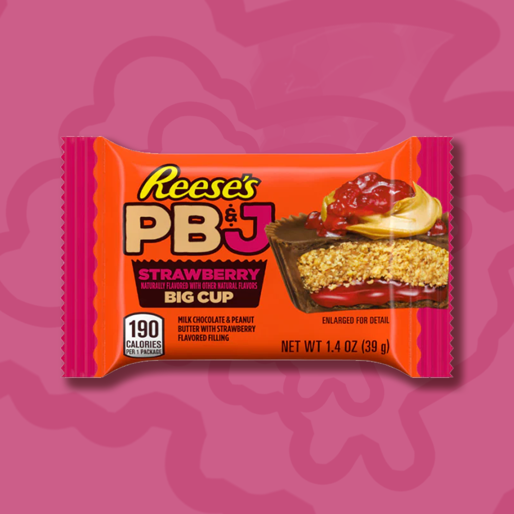 Reese’s Big Cups PB&J Strawberry – 39g