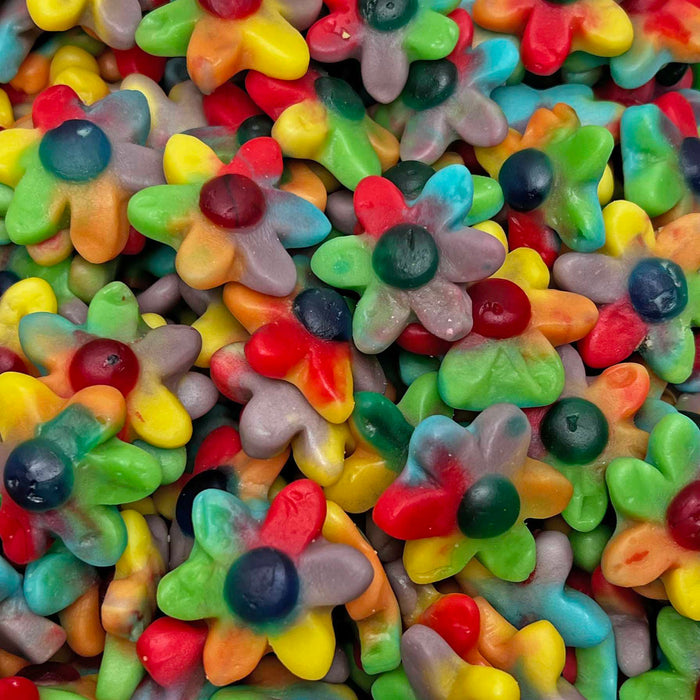 Regenbogen Blumen