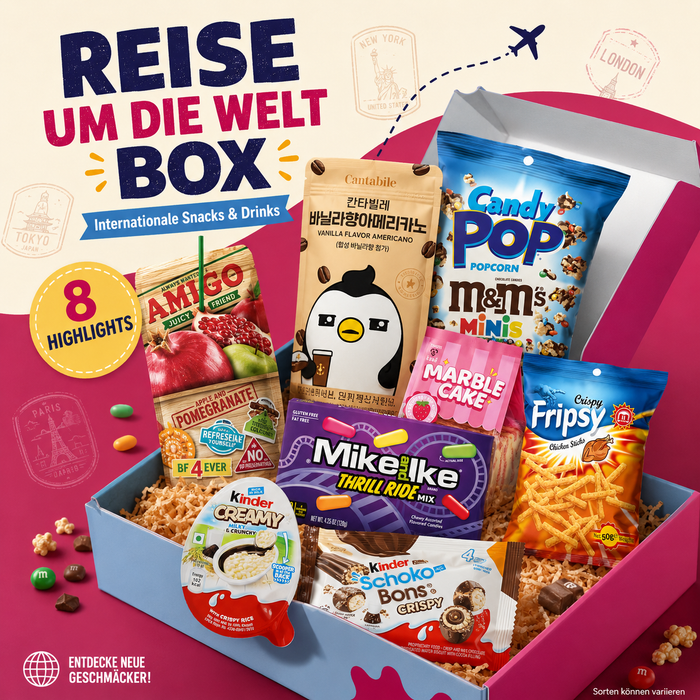 Reise um die Welt Box
