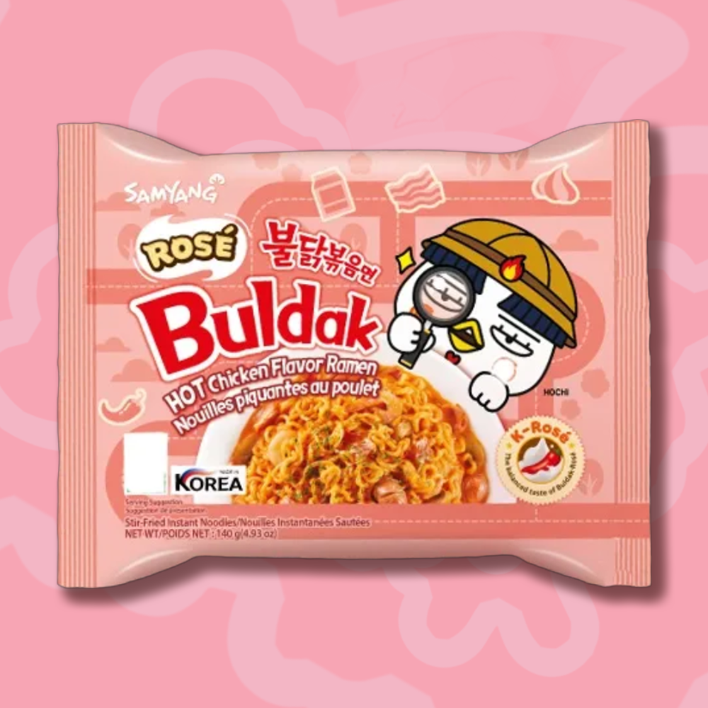 Samyang Buldak Rosé Hot Chicken Ramen – 140g