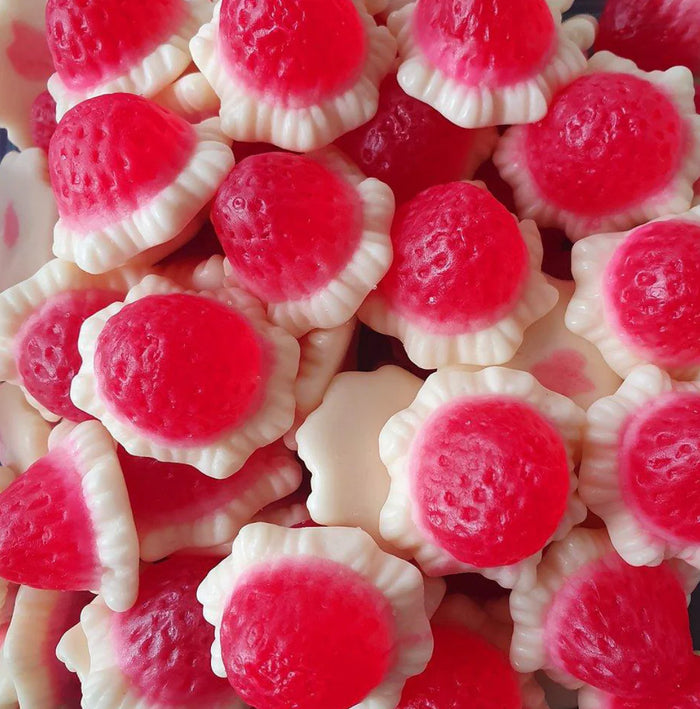 Gefüllte Erdbeeren