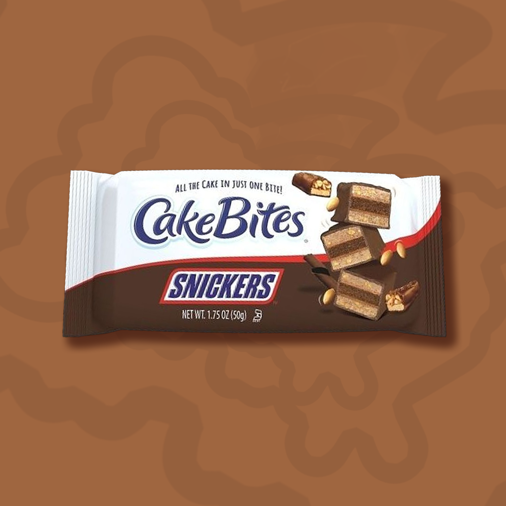 Snickers Cake Bites 50g