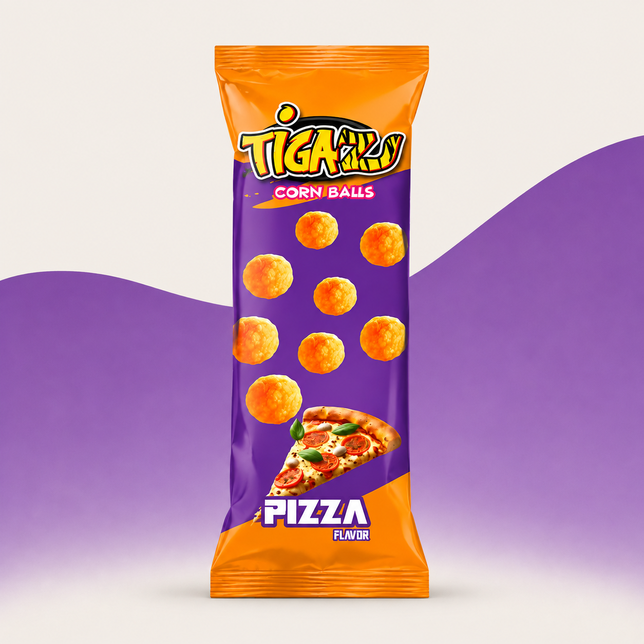 Tigaz Corn Balls Pizza Halal 20 g