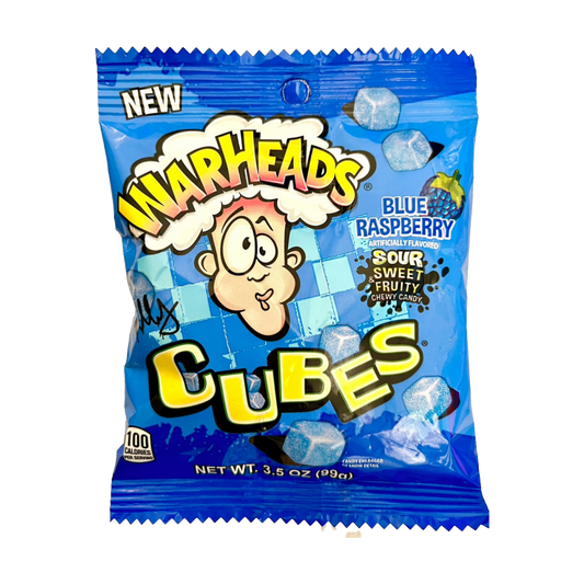 Warheads Cubes Blue Raspberry 99g