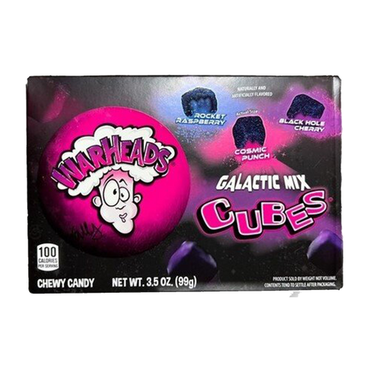 Warheads Galactic Mix Cubes 99g