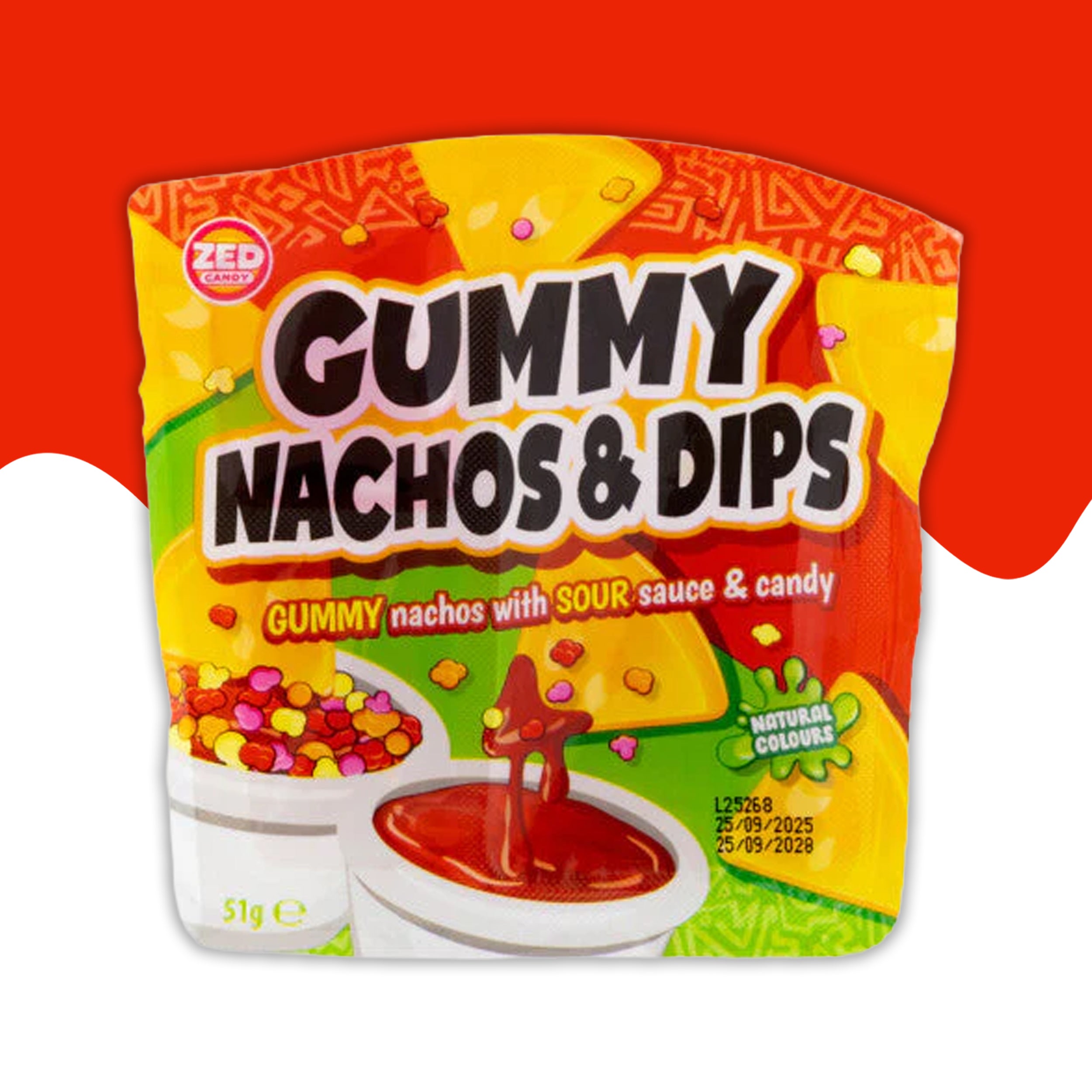 Zed Candy Gummy Nachos & Dips