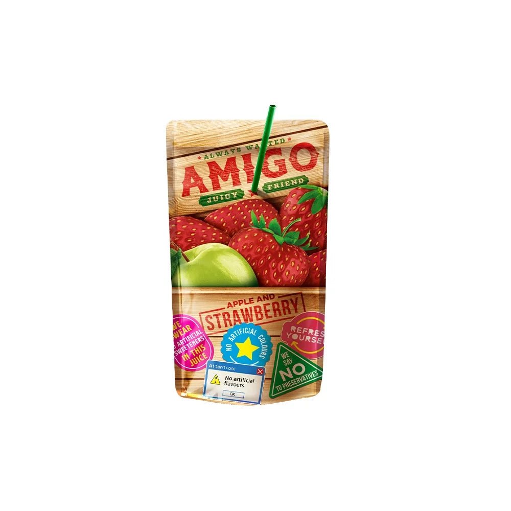 Amigo Apple & Strawberry (200 ml) - Snack Shark