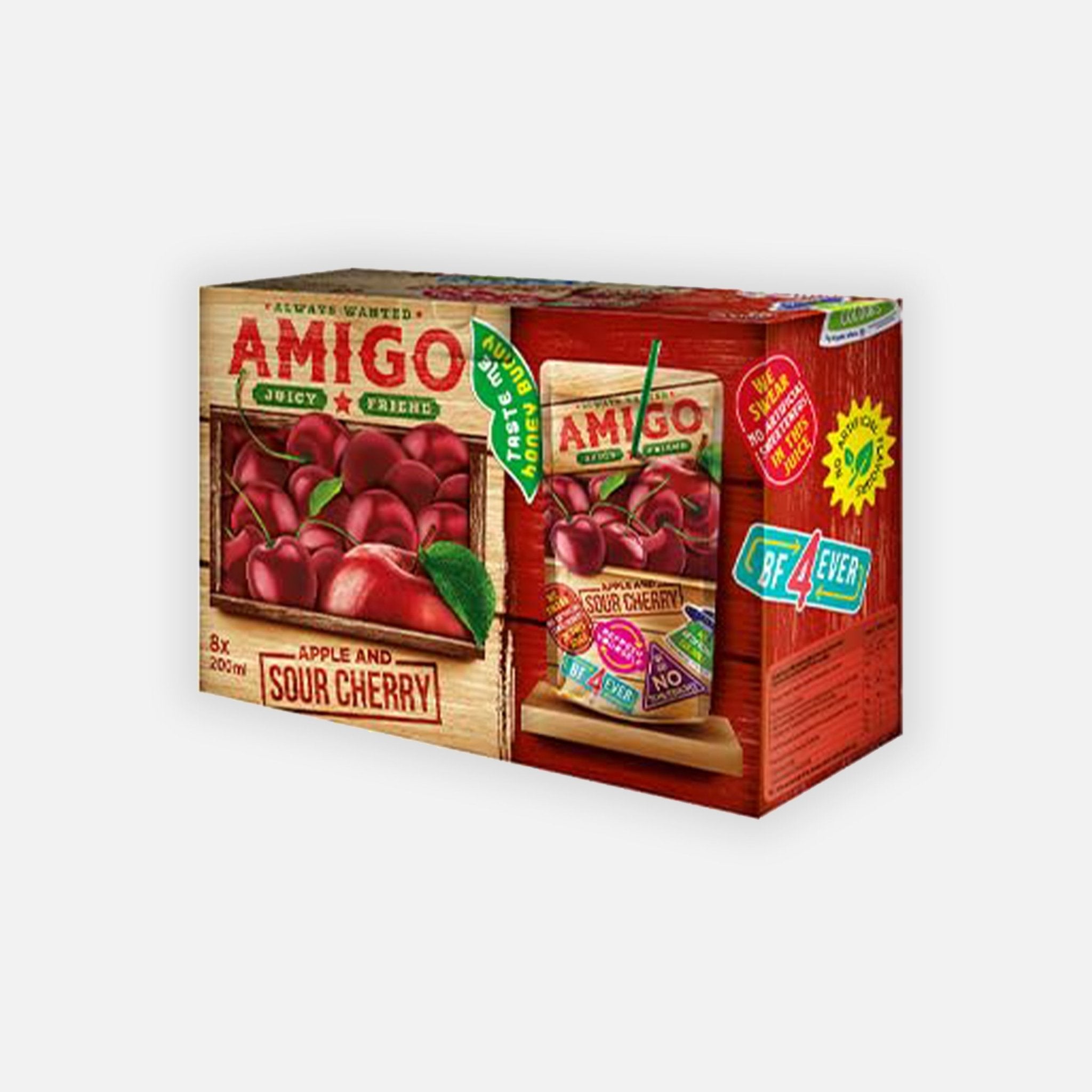 Amigo Cherry 8er Box - Snack Shark