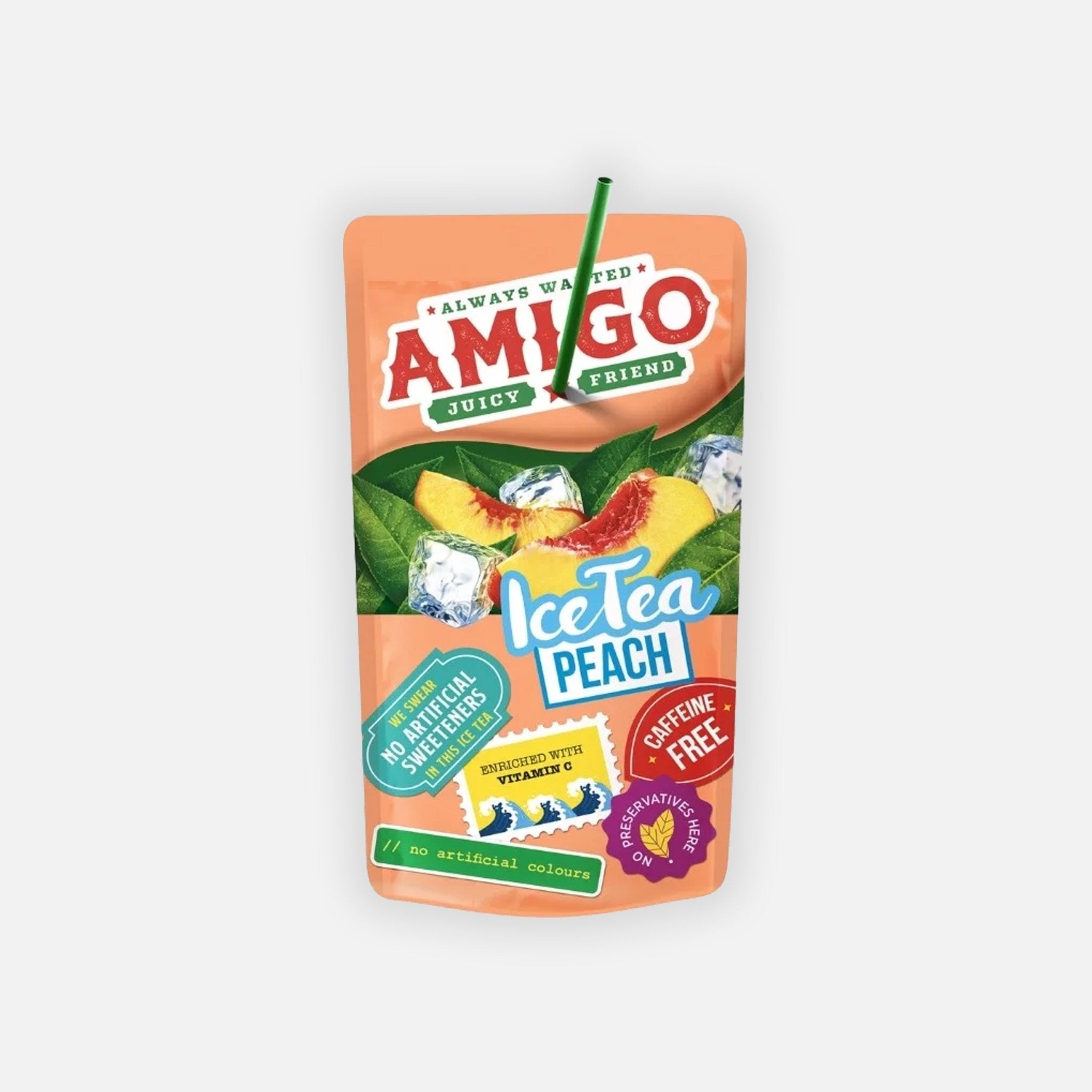 Amigo Ice Tea Peach (200 ml) - Snack Shark