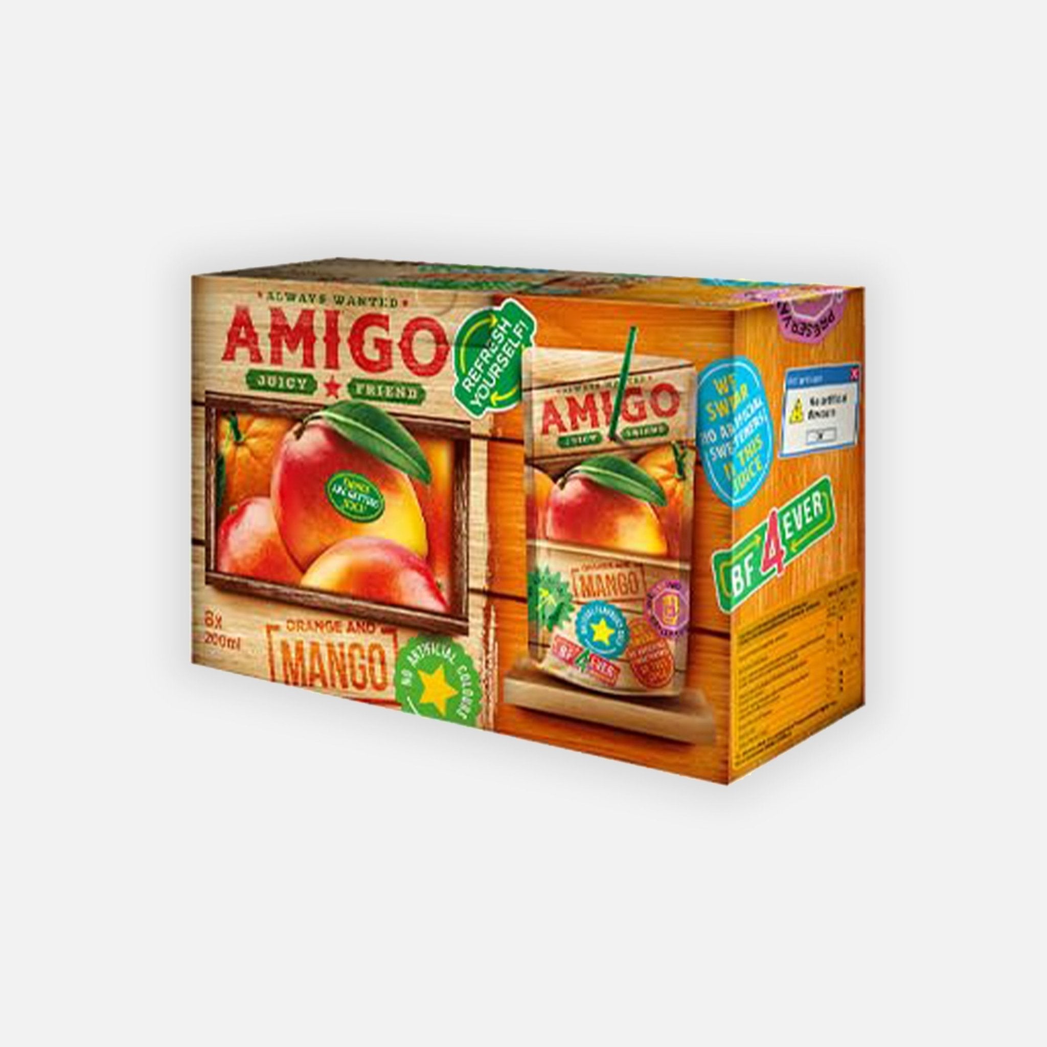 Amigo - Mango & Orange 8er Box - Snack Shark