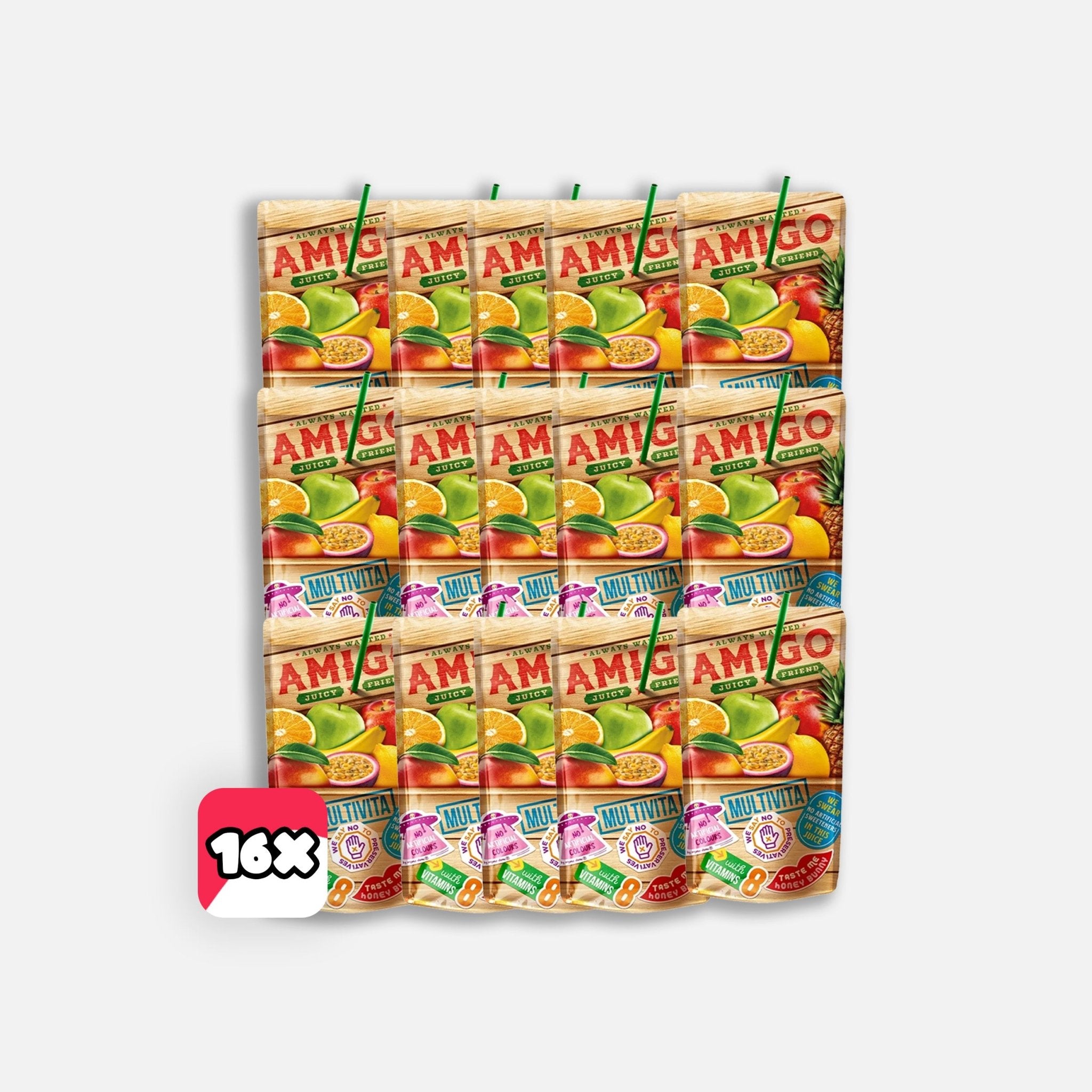 Amigo Multivita 16ner Box - Snack Shark