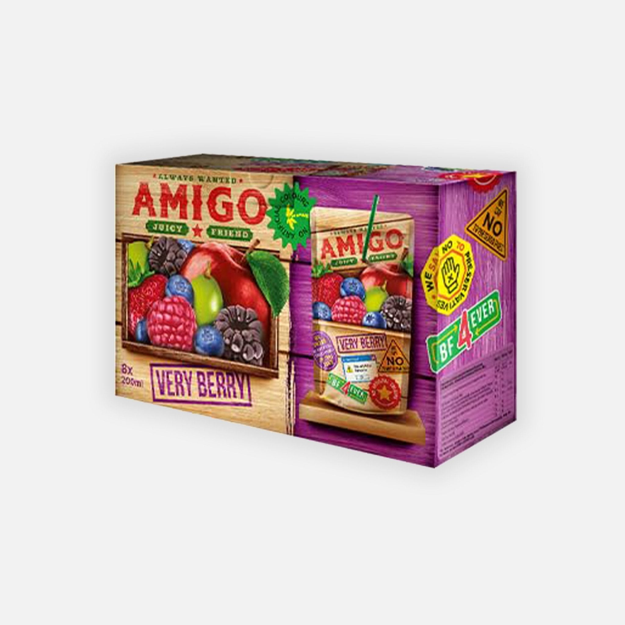 Amigo Very Berry 8er Box - Snack Shark