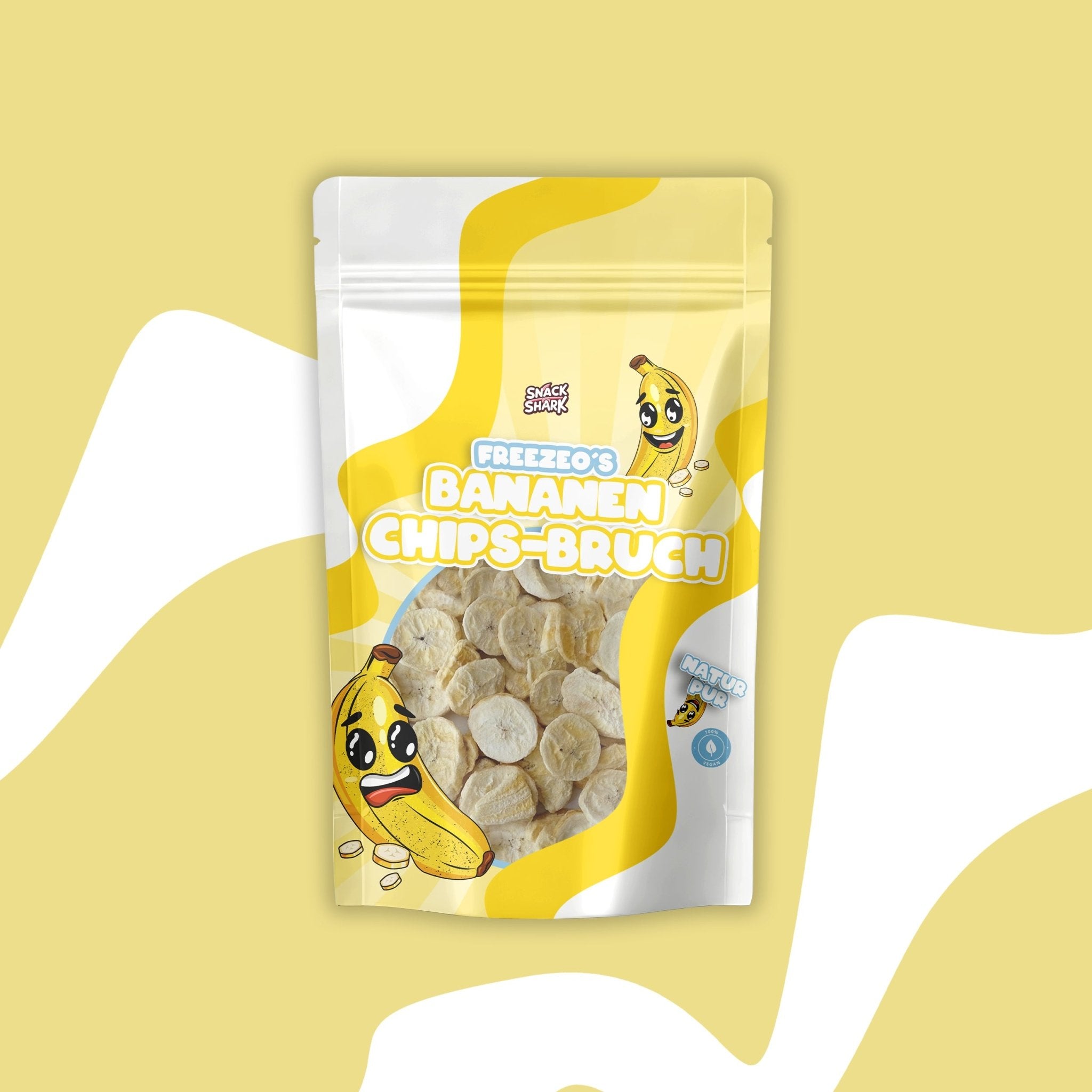 Bananen Chips Bruch 100g - Snack Shark