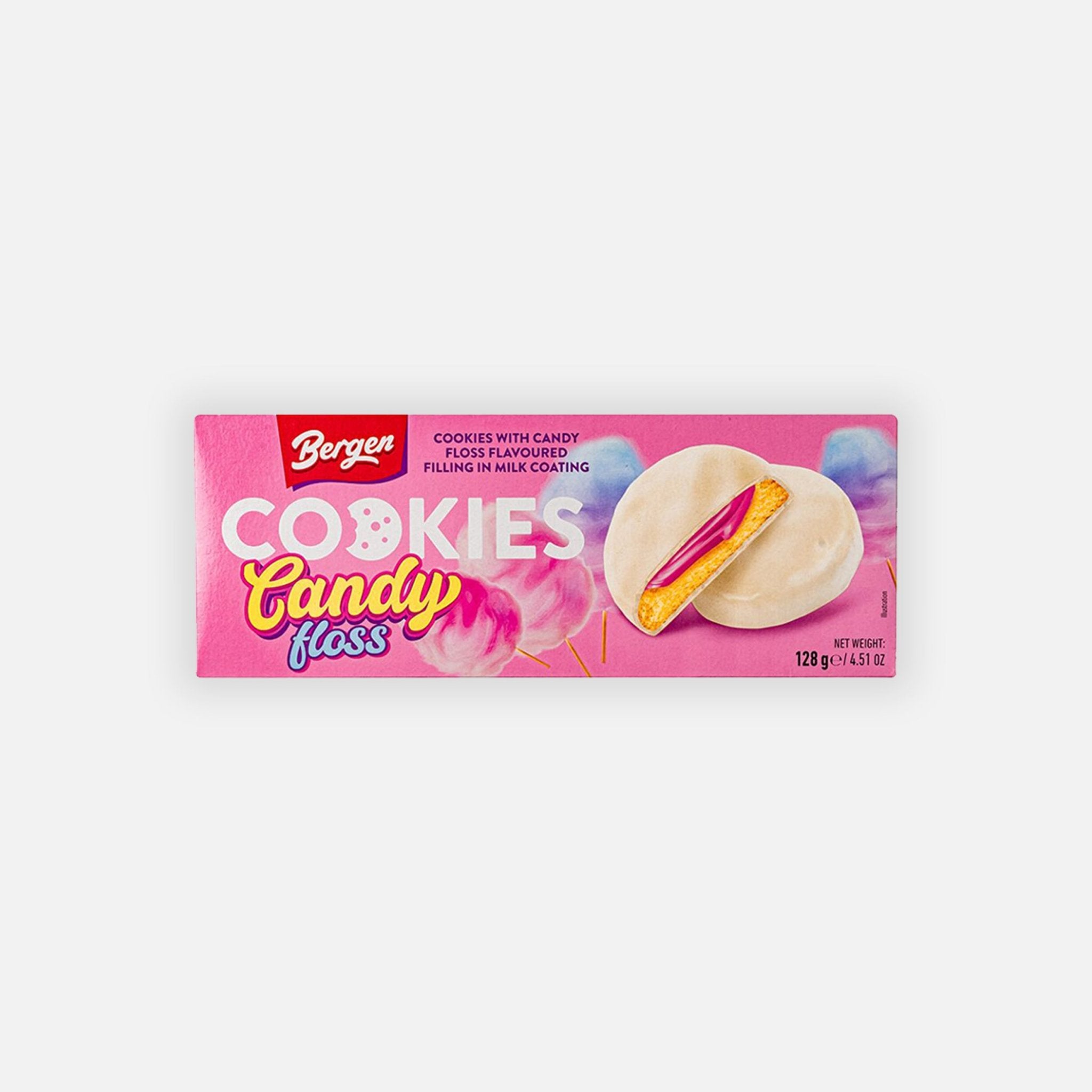 Bergen Candy Floss Cookies – 128 g - Snack Shark